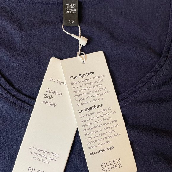 Stretch Silk Jersey Scoop Neck Tank - Picture 6 of 7